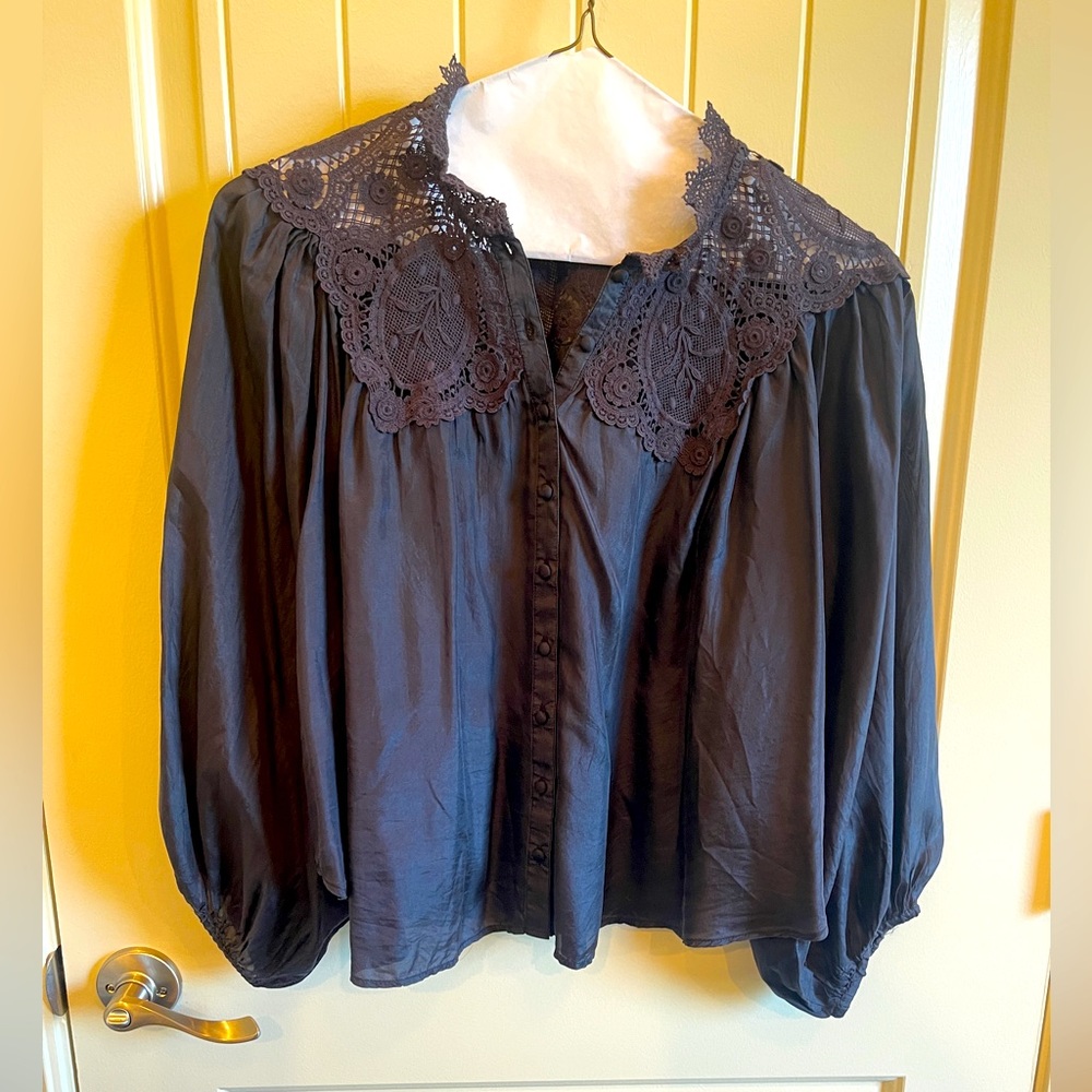 LoveShackFancy Lace Blouse